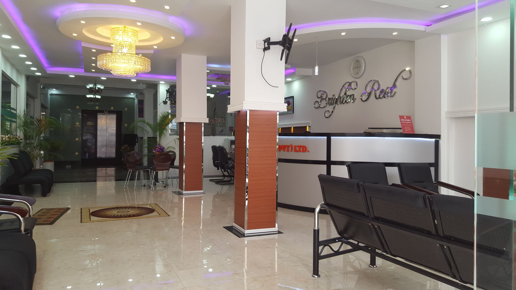 Brighten Hotel Colombo Exterior foto